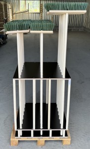 Myyntiteline Kantosen® katuharjoille varsilla