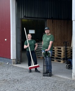 Kantosen Metallin yrittäjät Eija ja Tero Kantonen.